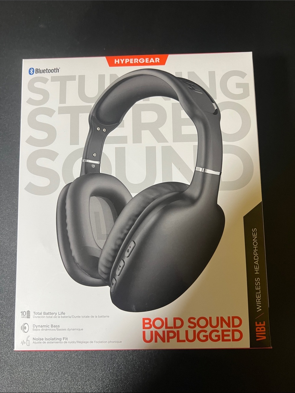 Vibe Over-Ear Headphones - Black